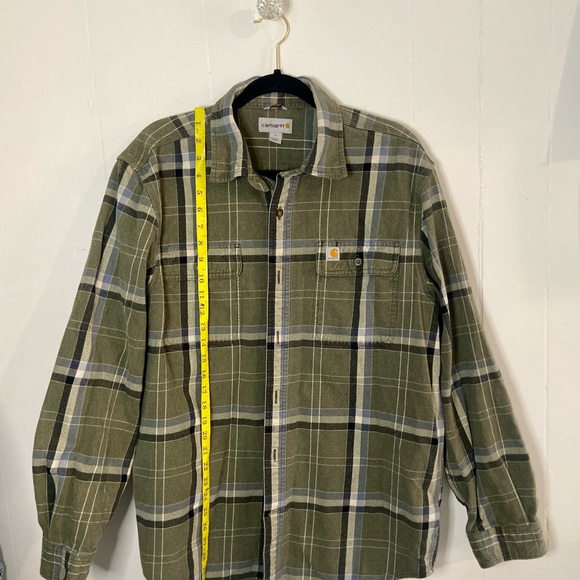 Carhartt men’s button up flannel shirt - Picture 1 of 6